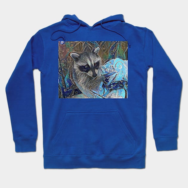 Rocky The Trash Panda Hoodie by ninasilver